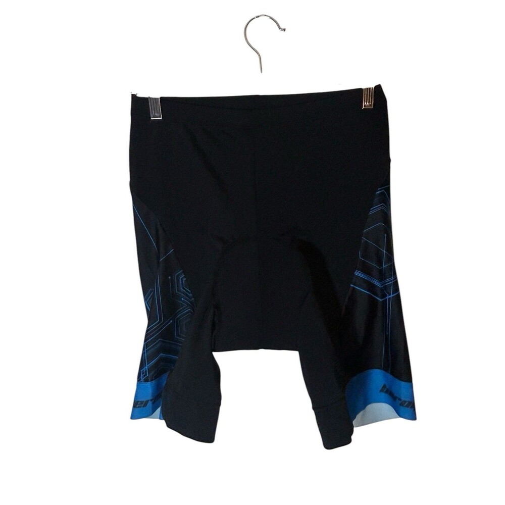Beroy Cycling Shorts Black Spandex Bicycle Outdoors Active Fitness - Size Large